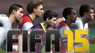 FIFA 15 Speed test | Fastest players in FIFA (Runing, Sprint)
