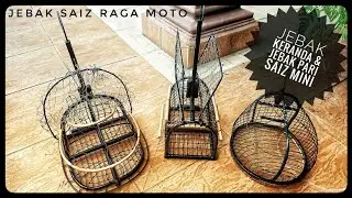 Jebak Keranda Dan Jebak Pari Saiz Mini/Muat Raga Moto *Video&Gambar*