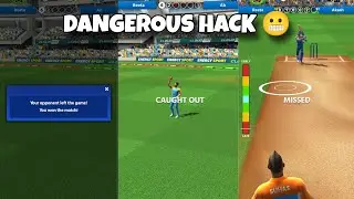 DANGEROUS HACK TO HIT THE SHOT 💀💀 IN CRICKET LEAGUE GAME EASY WAY WIN #cricketleaguetips #cricket