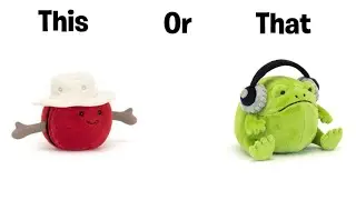 This or That 🍰💗[Jellycat edition]