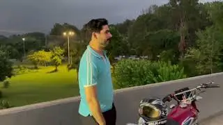 Isb weather #6th sept #bike  #wifehusbandcomedy  #love 
