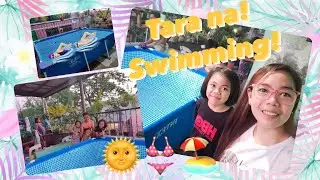 Setting Up 3meters Rectangular Frame Set Pool | how to | stacy sekszi