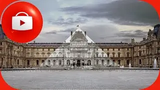 Пирамида Лувра в Париже / #Louvre #Paris