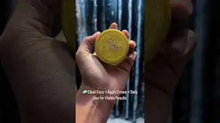 Goree Gold Cream &ndash; Shine with 24K Glow ✨ For Spotless Skin #shortvideo #shorts
