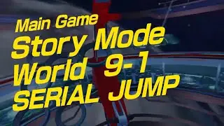 Super Monkey Ball Banana Mania - 9-1 (Serial Jump) Green and Red Goals