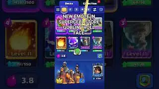 NEW FREE EMOTE IN SUPERCELL STORE #clashroyale #supercell