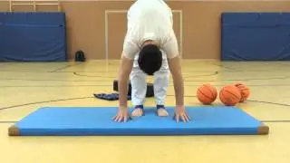 Taekwondo Übungen Anfänger  Warm Up Dehnen Stretchen Spagat