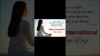 International Yoga day WhatsApp status 2021 || World Yoga day | Happy yoga day status | #shorts