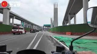 Beijing | Street View | Cycling POV | Jingmi Road | Shunyi