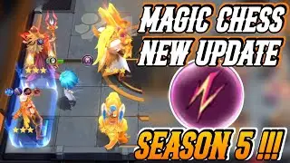 MAGIC CHESS NEW UPDATE BUAT SEASON 5 !!! SYNERGY BARU & HERO BARU !! EXPERIMENT PERTITANAN MCGG 