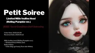 BJD Petit Soiree Unboxing : Limited Mille feuille head (Rolling Pumpkin ver.)
