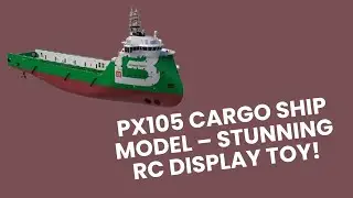 PX105 Cargo Ship Model &ndash; Stunning RC Display Toy!