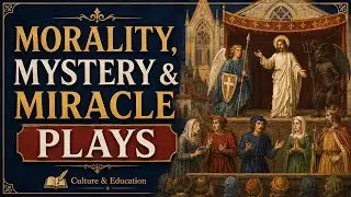 Morality, mystery and miracle plays