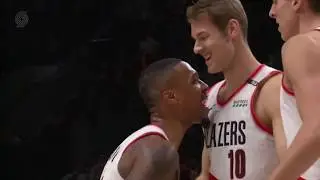 Jake Layman Outscores Suns By Himself in 1st Qtr. On Fire!