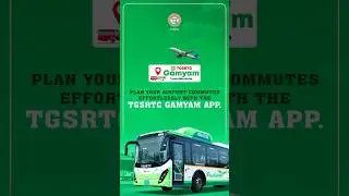Easily track & access Pushpak bus schedules with the TGSRTC Gamyam App 📲