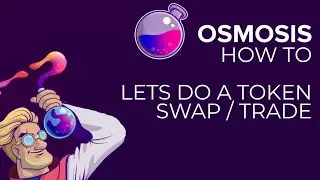 Osmosis DEX - How to swap / trade tokens