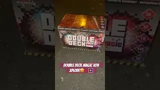 Double Deck Magic von Xplode🤩💯🎆 #viral #fypシ #fy #fireworks #pyro #silvester #firework #feuerwerk
