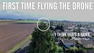 FIRST TIME FLYING DRONE
