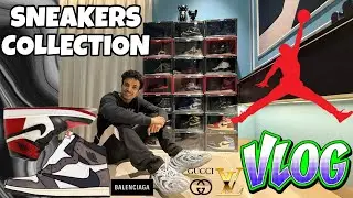 MOST EXPENSIVE SNEAKERS COLLECTION VLOG!!😱💰