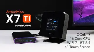 Новый AtomMan X7 Ti &mdash; мощный мини-ПК с сенсорным экраном. Первый взгляд на него.