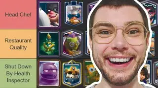 Ranking EVERY Clash Card By How Good They Are At Cooking