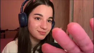 ASMR  mouth sounds & hand movements | limpieza energética | besitos