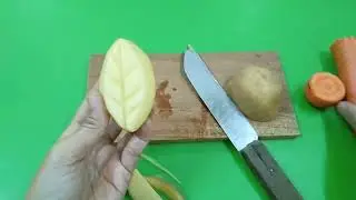 Kreasi Stempel dari Wortel dan Kentang