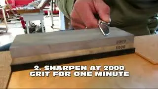 A crazy sharp knife in 7 steps!