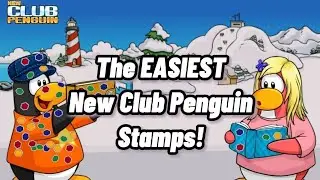 The EASIEST stamps to collect on New Club Penguin! 🏵️