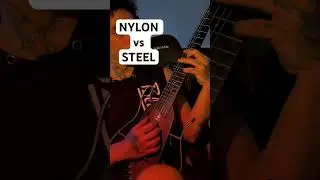 Nylon vs Steel Strings Donner Hush