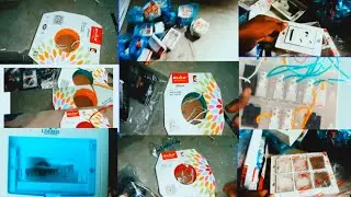 Domestic Electrical Wiring Accessories Casing Capping wiring Material #Karim_Electrician