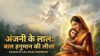 हनुमान जी का जन्मपौराणिक कथा | दिव्य संगीतवायु पुत्र हनुमानअद्भुत गाथा#treding #viral #bhaktisong 