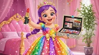 😱 OMG!💄Baby Rumi Milo Her First Makeup Like Her Mom