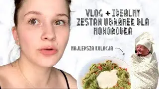 VLOG: Dzień z 3-tygodniowym NOWORODKIEM | Mój Sprawdzony Zestaw Ubranek (Rozmiar, Rodzaj, Ilość) 👶🏼🍼
