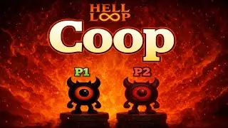 Hell Loop &ndash; Hardcore 2D Precision Platformer with Local Co-Op (2 Players)