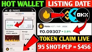 Hot Wallet Airdrop Update | Hot Coin Listing Date | Hot Protocol Airdrop Update | Hot Coin Price
