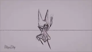 смешная анимация ,полый против хорнет ,Hollow knight