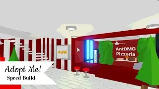 Aesthetic Pizza Shop Speed Build 🍕 Adopt Me!