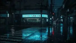 Tokyo After Midnight 🌙 Relaxing Rainy Lofi Mix for Insomnia Relief