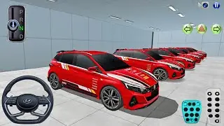 New Red Hatchback🚗Hyundai i20 N in Car Shop🏪3D Driving Class🎮 Android Gameplay | Android Games 2026