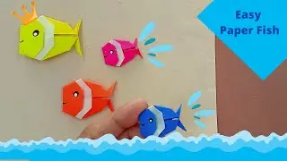 Easy Fish Origami | Craftboat