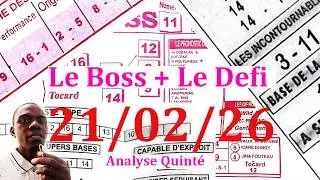 🚨🚨 Le BOSS SAMEDI 21 F&eacute;vrier 2026 - Analyse : Cagnes-Sur-Mer (R1) 4e course &ndash; Prix Jacques Geliot