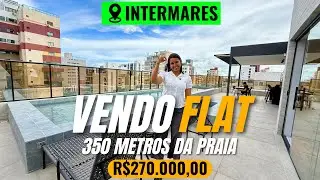 Vendo Flat no bairro Intermares em Cabedelo-PB, apenas 350 metros da praia de Intermares, apto novo.