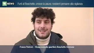 Furti al Boschetto, cresce la paura: residenti pensano alla vigilanza
