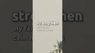 #TuesdayPrayer for strengthen faith and lessen worries #Tuesday #Prayer #ThankYouLord #ThankYou
