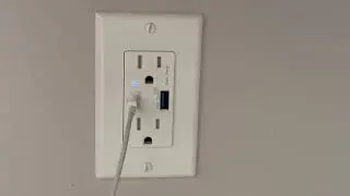 65 Watt USB C Outlet Receptacle for Laptop, GaN Ultra Fast Power Delivery Type C Outlet