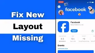 Facebook Like Comment Share New Layout Not Showing || Facebook Reaction New Update Not Showing Solve