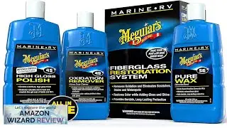Обзор гелевого покрытия для автодомов и катеров Meguiar's M4965 Marine/RV Fiberglass Restoration ...