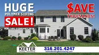 Massive Siding Sale! 🏠 Save Thousands on Super Polymer Siding | Keeter Roofing & Remodeling