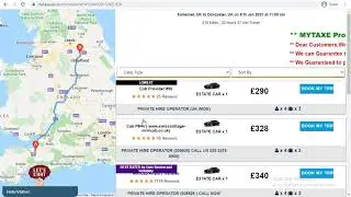 Cheap taxi service from Somerset, UK to Doncaster, UK
